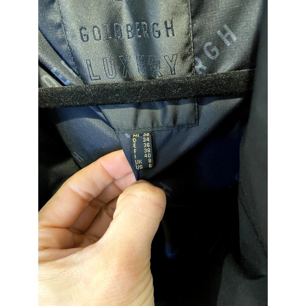 Goldbergh Senner Padded Relaxed-fit Shell-down Jacket In Black size 6 - Picture 4 of 7
